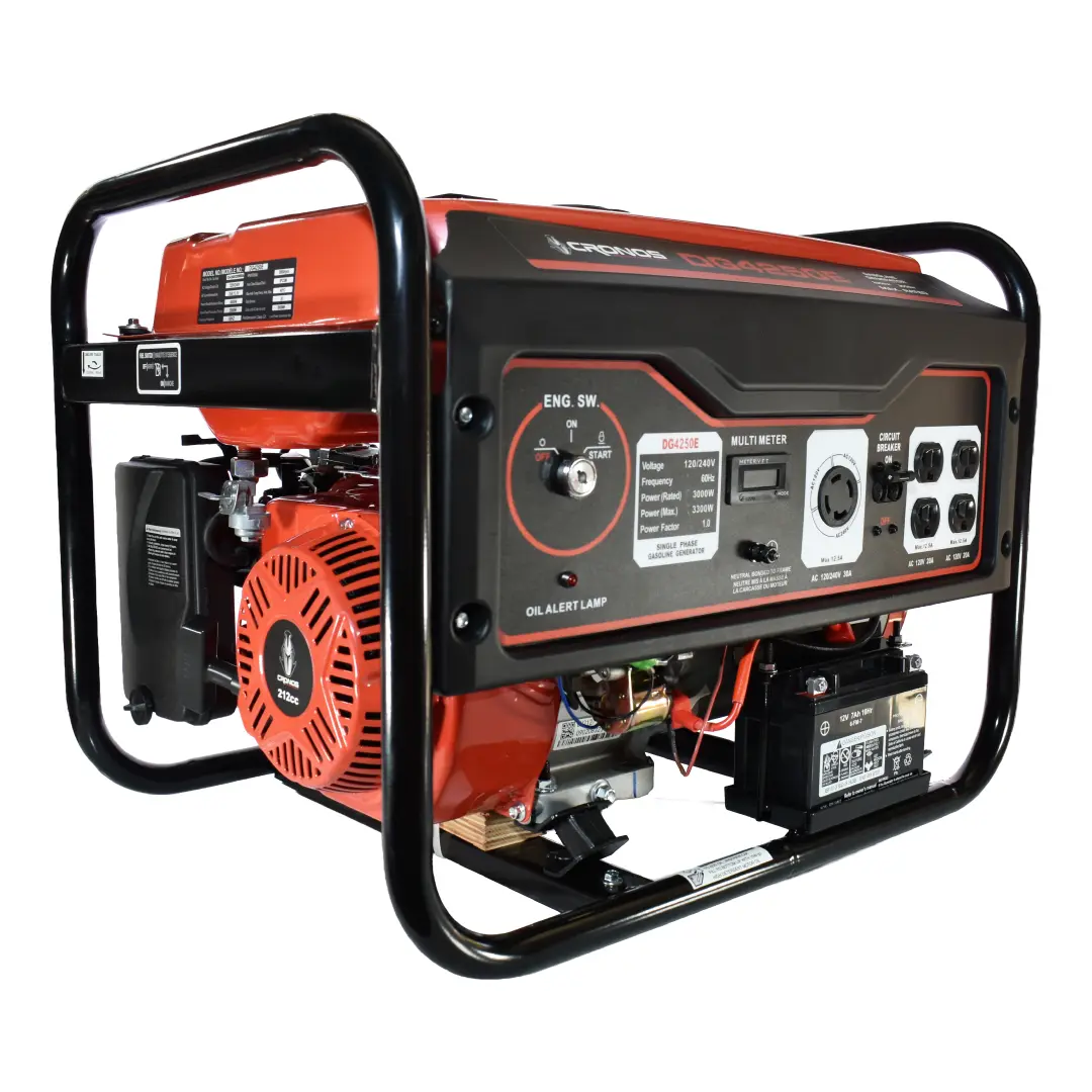 Generador Electrico Cronos DG4250E , 3300w arranque electrico 7hp